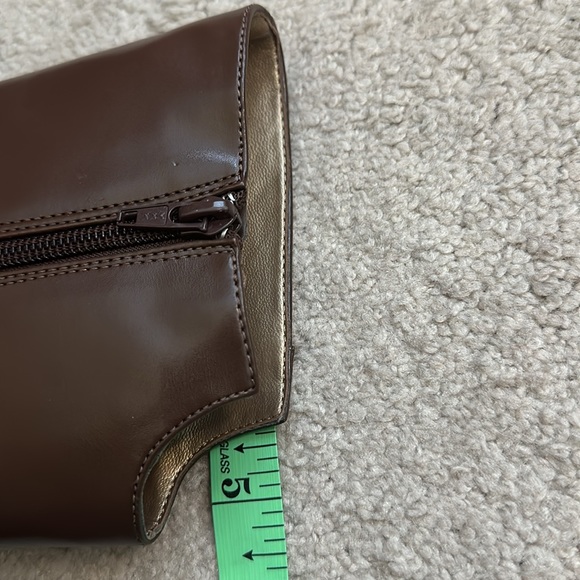 ❄️ Suzanne Somers Modboot Heeled Boots Brown 8.5 Never Worn - Picture 11 of 11